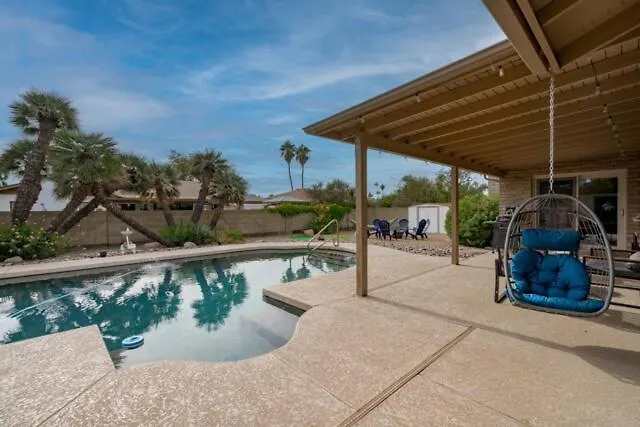 Desert Oasis With Pool And Games Phoenix