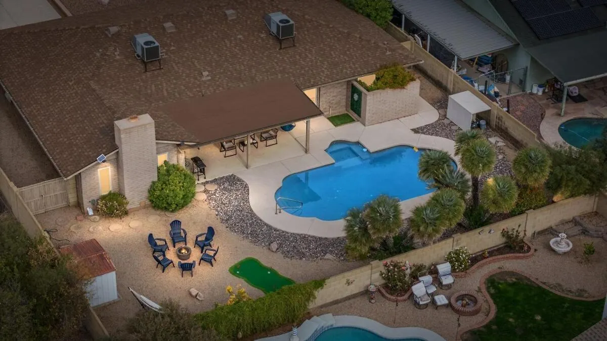 Desert Oasis With Pool And Games Phoenix United States